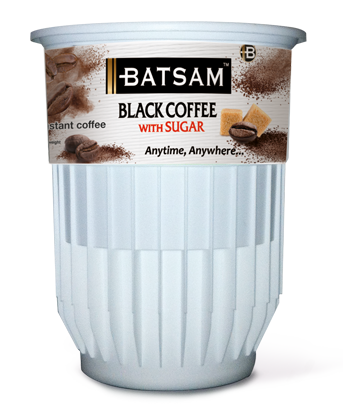 BATSAM Kawa czarna z cukrem instant z dostaw gratis w Warszawie